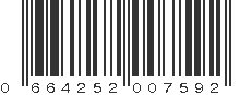 UPC 664252007592