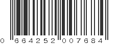 UPC 664252007684