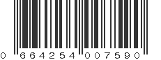 UPC 664254007590