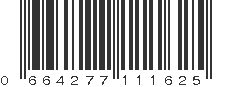 UPC 664277111625