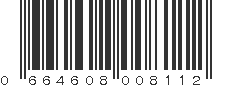 UPC 664608008112