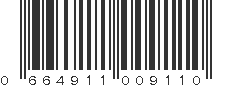 UPC 664911009110