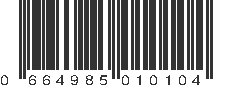 UPC 664985010104