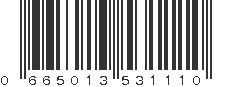 UPC 665013531110