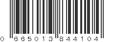 UPC 665013844104