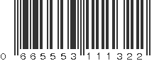 UPC 665553111322