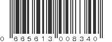 UPC 665613008340