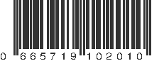 UPC 665719102010