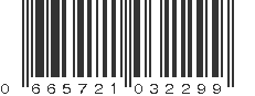 UPC 665721032299