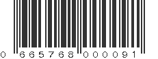 UPC 665768000091