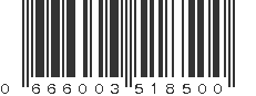 UPC 666003518500