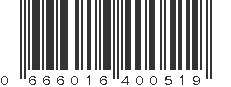 UPC 666016400519