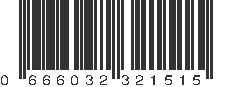 UPC 666032321515