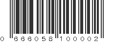 UPC 666058100002