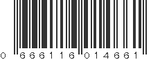 UPC 666116014661