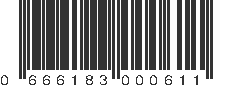 UPC 666183000611