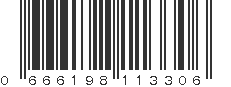 UPC 666198113306