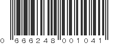 UPC 666248001041