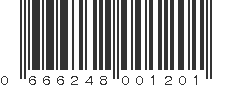 UPC 666248001201