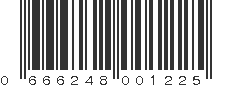 UPC 666248001225