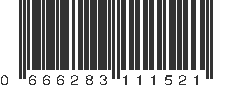 UPC 666283111521