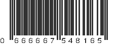 UPC 666667548165