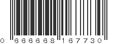 UPC 666668167730