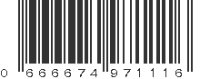 UPC 666674971116