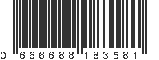 UPC 666688183581