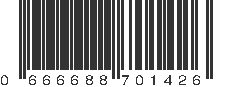 UPC 666688701426