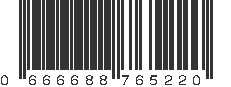 UPC 666688765220