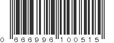 UPC 666996100515