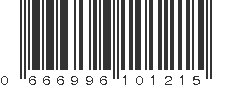 UPC 666996101215