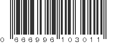 UPC 666996103011