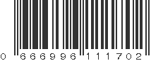 UPC 666996111702