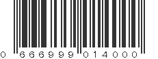 UPC 666999014000