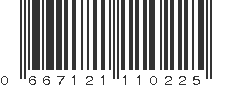 UPC 667121110225