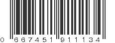 UPC 667451911134