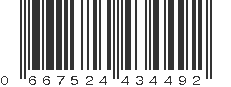 UPC 667524434492