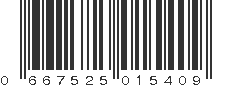 UPC 667525015409