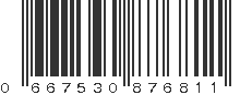 UPC 667530876811