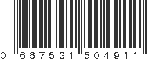 UPC 667531504911