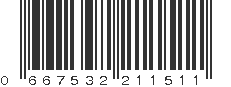 UPC 667532211511