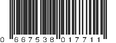 UPC 667538017711