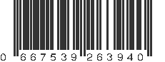 UPC 667539263940