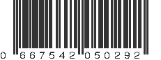 UPC 667542050292