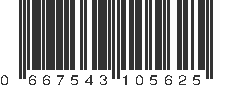 UPC 667543105625