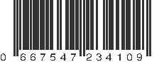 UPC 667547234109