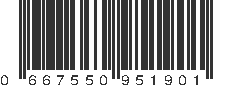 UPC 667550951901