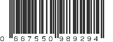 UPC 667550989294